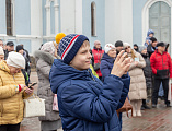 В прощеное воскресенье на Соборной площади города Шахты состоялись народные гуляния, посвященные Масленице «Гуляет русская душа»