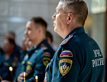 Спасатели и пожарные приняли участие в молебне в честь иконы Божией Матери «Неопалимая Купина»
