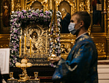 Архиереи Донской митрополии совершили всенощное бдение в Ростовском кафедральном соборе Рождества Пресвятой Богородицы