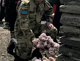 В Октябрьском районе открыли памятник подвигу танкистов Великой Отечественной войны