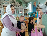 Тепло детских сердец: воспитанники воскресной школы "Благовест" присоединились к акции «Подарок солдату»