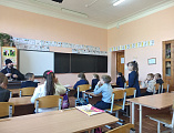 Священник встретился с учениками МБОУ СОШ № 22 п. Горный