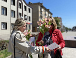 В городе Шахты состоялась молодёжная акция, посвящённая Дню Жён Мироносиц