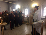 Заупокойное богослужение в память о репрессированных казаках было совершено в храме в честь Донской иконы Божией Матери г. Новошахтинска