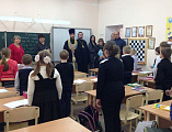 Учащие и учащиеся приняли участие в освящении школы № 14 в г. Шахты
