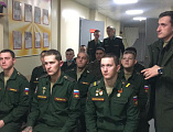 Иерей Евгений Поцелуев с пастырским визитом посетил 68 гвардейский танковый полк
