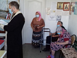 Протоиерей Роман Мясников с пастырским визитом посетил дом престарелых в пос. Садовый