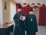 Епископ Шахтинский и Миллеровский Симон вручил Патриаршие награды духовенству Шахтинской епархии