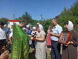 Престольный праздник в поселке Отрадном