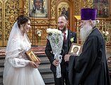 Епископ Шахтинский и Миллеровский Симон совершил таинство Венчания