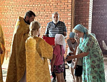 В хуторе Пичугин Чернышевского благочиния совершено соборное Богослужение