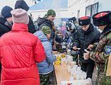 В прощеное воскресенье на Соборной площади города Шахты состоялись народные гуляния, посвященные Масленице
