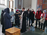 Каменская община глухих и слабослышащих в честь святого праведного Иоанна Кронштадского отметила праздник Крещения Господня