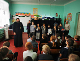 Рождественские поздравления учащихся воскресной школы «Ангелочек»