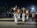 Светлое Христово Воскресение встретили в Покровском кафедральном соборе города Шахты