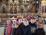 Детский сад «Берёзка» посетил Свято-Успенский храм станицы Гундоровской