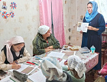 В воскресной школе слободы Позднеевка готовятся к празднику Покрова Пресвятой Богородицы