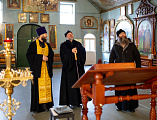 Епископ Симон совершил рабочий визит в Покровский храм города Шахты