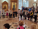 В Державном храме города Донецка состоялись рождественские концерты для дошкольных учреждений      