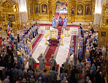 Преосвященнейший епископ Симон принимает участие в торжествах по случаю празднования в честь иконы Божией Матери «Донская»