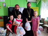 Детей реабилитационного центра «Добродея» посетили священнослужители