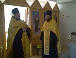 В поселке Сидорово-Кадамовском состоялось освящение молитвенного дома в честь иконы Божией Матери «Взыскание погибших»