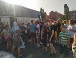 В Донском храме Новошахтинска встретили детей из Северонецка