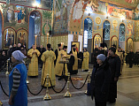 Преосвященнейший епископ Симон совершил всенощное бдение в Покровском кафедральном соборе г. Шахты