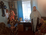 Иерей Александр Левчик посетил реабилитационное отделение для граждан пожилого возраста и инвалидов станицы Боковской