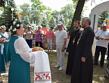 Преосвященнейший епископ Симон принял участие в традиционном празднике Ростовской области «Дне Багаевского огурца»