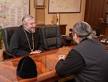 В Епархиальном управлении города Шахты состоялась встреча епископа Шахтинского и Миллеровского Симона и епископа Волгодонского и Сальского Антония