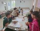 В воскресной школе села Первомайское прошло занятие по иконописанию