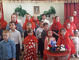 В воскресной школе «Красное солнышко» при храме Иоанна Предтечи станицы Боковской состоялся пасхальный концерт