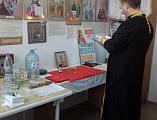 Настоятель храма святой Ксении Петербургской пос. Садовый протоиерей Роман Мясников посетил Дом престарелых