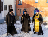 Епископ Симон совершил рабочий визит в Покровский храм города Шахты
