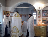 В день 6-й годовщины обретения честных останков иеромонаха Серафима (Калинина) в Донском храме г. Новошахтинска соборно отслужена панихида