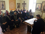 В храме святителя Николая Чудотворца сл. Кашары состоялось приходское собрание