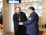 Духовник Донецкого округа ВКО ВВД был награжден юбилейной медалью «450 лет служения донских казаков государству Российскому»