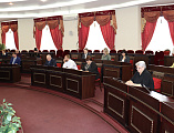 Благочинный приходов Александровск-Грушевского округа принял участие в первом заседании Общественной палаты г. Шахты нового 5-го созыва