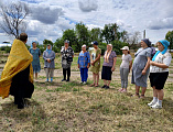 В хуторе Усьмане начато строительство дома причта