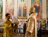 Правящий архиерей Шахтинский епархии Преосвященнейший епископ Симон посетил приход святого равноапостольного князя Владимира города Шахты