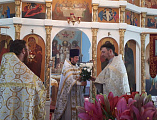 Престольный праздник в честь Рождества великого Пророка Предтечи и Крестителя Господня Иоанна молитвенно отметили в ст. Боковской