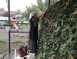Плетение маскировочных сетей полным ходом идет в г. Гуково
