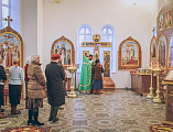 В престольный праздник Преосвященнейший епископ Симон совершил Божественную литургию в храме святого благоверного князя Александра Невского г. Шахты и рукоположил в сан иерея диакона Даниила Зырянова