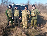 Очередную партию гуманитарной помощи отправили на фронт для казачьих частей
