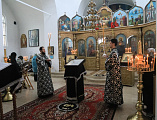 В четверг первой седмицы Великого поста Преосвященнейший епископ Симон совершил чтение покаянного канона преподобного Андрея Критского в храме Покрова Пресвятой Богородицы г. Красный Сулин