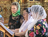 В День Святой Троицы, Пятидесятницы Преосвященнейший епископ Симон совершил Божественную литургию в Покровском кафедральном соборе г. Шахты