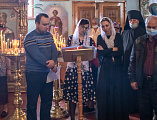 В праздник Вознесения Господня Преосвященнейший епископ Симон совершил Божественную литургию в Вознесенском храме г. Шахты
