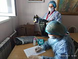 Работа сестер милосердия Донского храма г. Новошахтинска в условиях пандемии