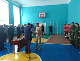 Военно-патриотические сборы казачьей молодежи Верхне-Донского казачьего округа